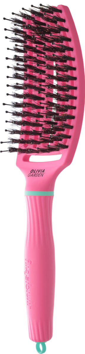 Olivia Garden Inner Child Lollipop Pink Fingerbrush-0