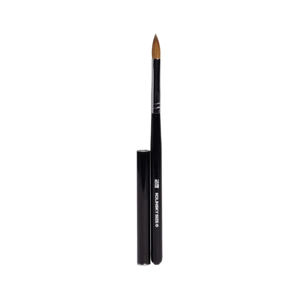 The Edge Kolinsky Precision Oval Size 6 Brush-0