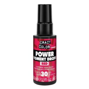 Crazy Color Power Pigment Drops Red 30ml-0