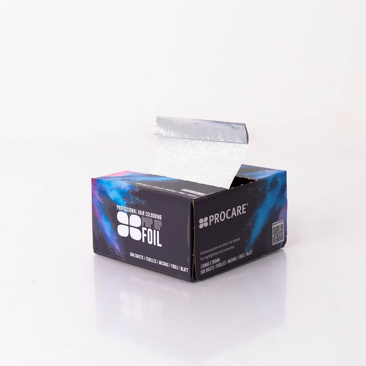 Procare Pop Up Foil Sheets Embossed 130mm x 280mm (500)-21388