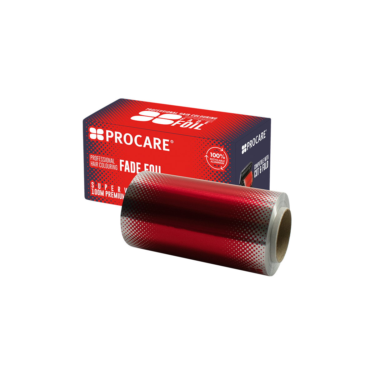 Procare Extra Wide Red Foil 120mm x 100m-21371
